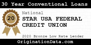STAR USA FEDERAL CREDIT UNION 30 Year Conventional Loans bronze