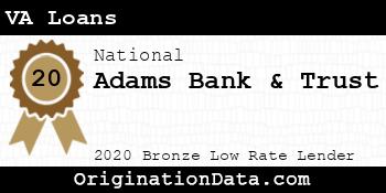 Adams Bank & Trust VA Loans bronze