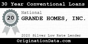 GRANDE HOMES 30 Year Conventional Loans silver