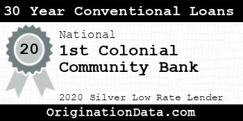 1st Colonial Community Bank 30 Year Conventional Loans silver