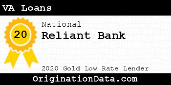 Reliant Bank VA Loans gold