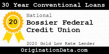 Bossier Federal Credit Union 30 Year Conventional Loans gold