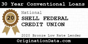 SHELL FEDERAL CREDIT UNION 30 Year Conventional Loans bronze