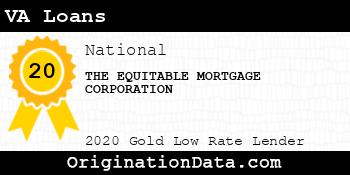 THE EQUITABLE MORTGAGE CORPORATION VA Loans gold