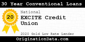 EXCITE Credit Union 30 Year Conventional Loans gold