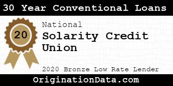 Solarity Credit Union 30 Year Conventional Loans bronze