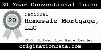 Homesale Mortgage 30 Year Conventional Loans silver