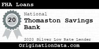 Thomaston Savings Bank FHA Loans silver