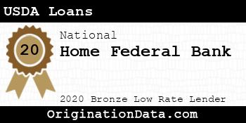 Home Federal Bank USDA Loans bronze