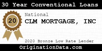 CLM MORTGAGE INC 30 Year Conventional Loans bronze