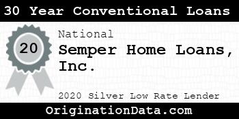 Semper Home Loans 30 Year Conventional Loans silver