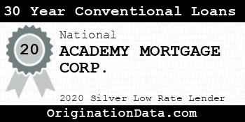 ACADEMY MORTGAGE CORP. 30 Year Conventional Loans silver