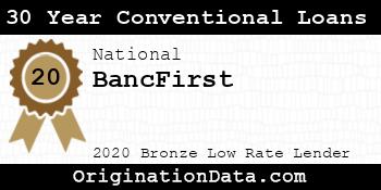 BancFirst 30 Year Conventional Loans bronze