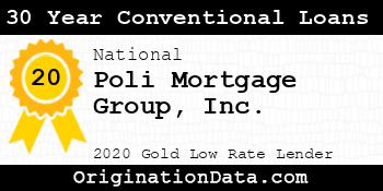 Poli Mortgage Group 30 Year Conventional Loans gold