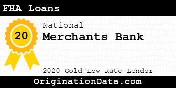 Merchants Bank FHA Loans gold