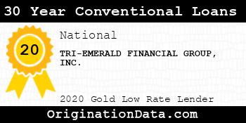 TRI-EMERALD FINANCIAL GROUP 30 Year Conventional Loans gold