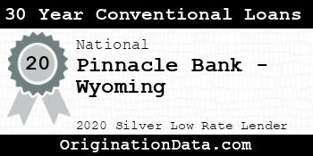 Pinnacle Bank - Wyoming 30 Year Conventional Loans silver