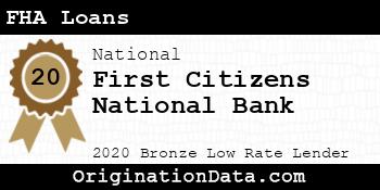First Citizens National Bank FHA Loans bronze