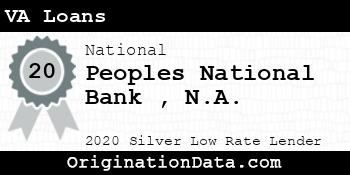 Peoples National Bank N.A. VA Loans silver