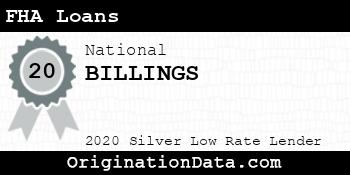 BILLINGS FHA Loans silver