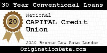 CAPITAL Credit Union 30 Year Conventional Loans bronze