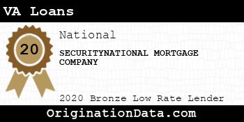 SECURITYNATIONAL MORTGAGE COMPANY VA Loans bronze