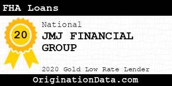JMJ FINANCIAL GROUP FHA Loans gold