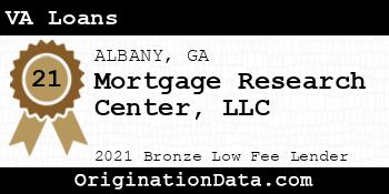 Mortgage Research Center  VA Loans bronze