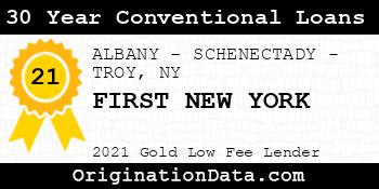 FIRST NEW YORK 30 Year Conventional Loans gold