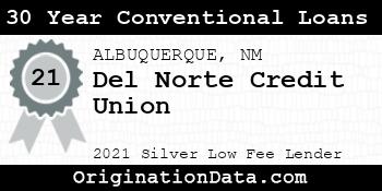 Del Norte Credit Union 30 Year Conventional Loans silver