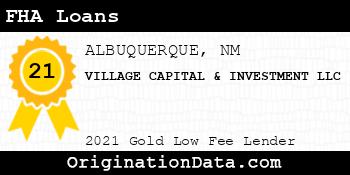 VILLAGE CAPITAL MORTGAGE FHA Loans gold