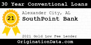 SouthPoint Bank 30 Year Conventional Loans gold