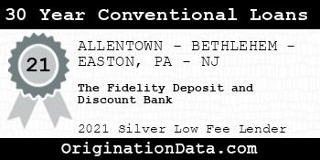 The Fidelity Deposit and Discount Bank 30 Year Conventional Loans silver