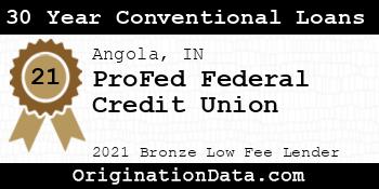 ProFed Federal Credit Union 30 Year Conventional Loans bronze