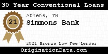 Simmons Bank 30 Year Conventional Loans bronze