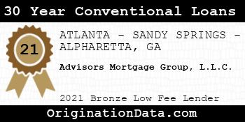Advisors Mortgage Group 30 Year Conventional Loans bronze