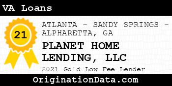 PLANET HOME LENDING  VA Loans gold