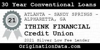 ITHINK FINANCIAL Credit Union 30 Year Conventional Loans silver