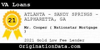 Mr. Cooper ( Nationstar Mortgage ) VA Loans gold