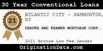 DRAPER AND KRAMER MORTGAGE CORP. 30 Year Conventional Loans bronze