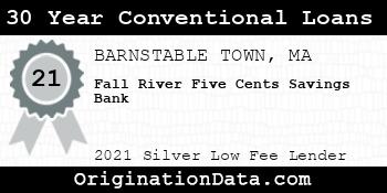 Fall River Five Cents Savings Bank 30 Year Conventional Loans silver