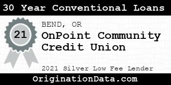 OnPoint Community Credit Union 30 Year Conventional Loans silver