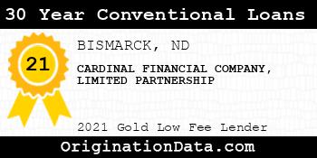 CARDINAL FINANCIAL COMPANY LIMITED PARTNERSHIP 30 Year Conventional Loans gold