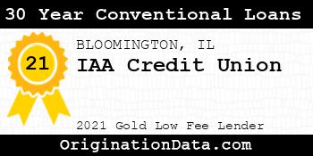 IAA Credit Union 30 Year Conventional Loans gold