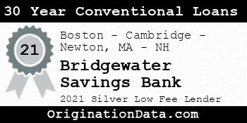 Bridgewater Savings Bank 30 Year Conventional Loans silver