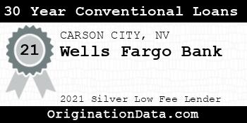 Wells Fargo Bank 30 Year Conventional Loans silver