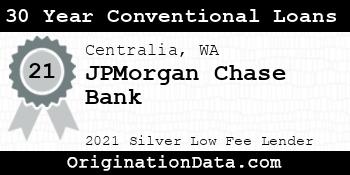 JPMorgan Chase Bank 30 Year Conventional Loans silver