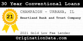 Heartland Bank and Trust Company 30 Year Conventional Loans gold