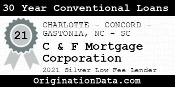 C & F Mortgage Corporation 30 Year Conventional Loans silver