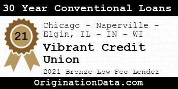 Vibrant Credit Union 30 Year Conventional Loans bronze